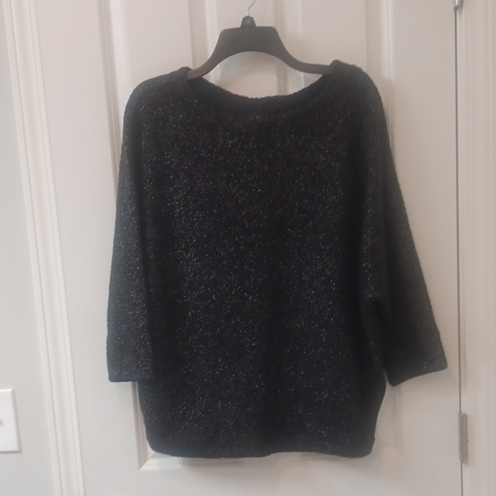 Black & silver sweater